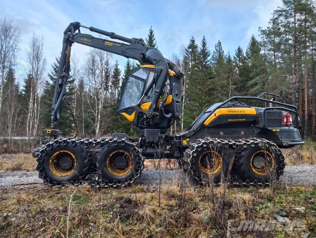 Ponsse Scorpion Harvesterji