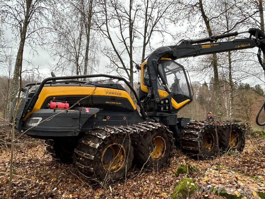 Ponsse Scorpion Harvesterji