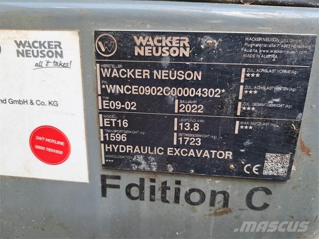Wacker Neuson ET16 Bagri goseničarji