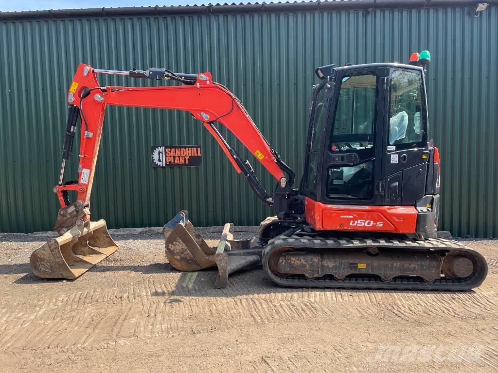 Kubota U 50-5 Mini bagri <7t