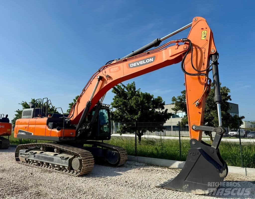 Doosan DX 380 LC-5 Bagri goseničarji