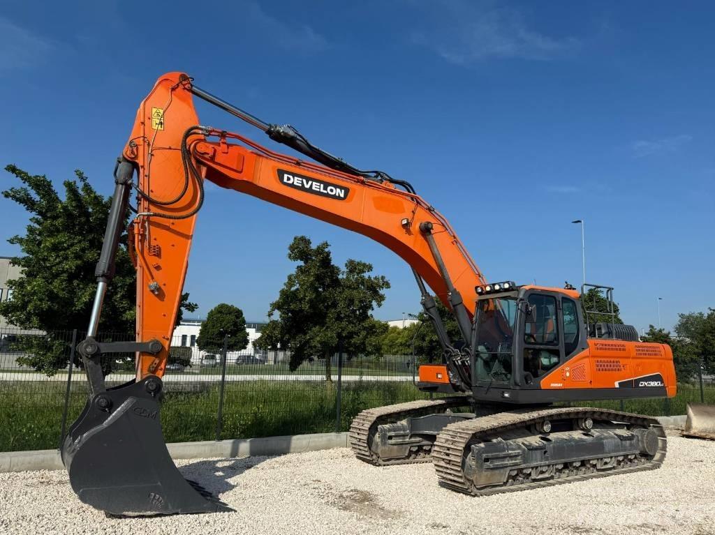 Doosan DX 380 LC-5 Bagri goseničarji