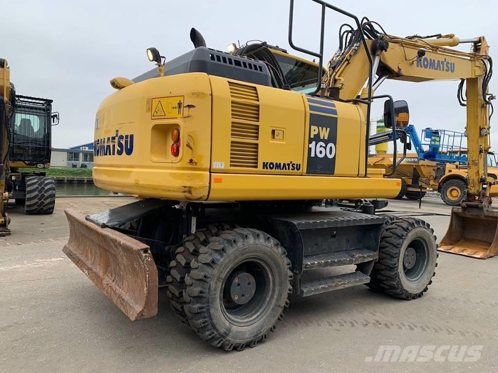 Komatsu PW160-8 Bagri na kolesih