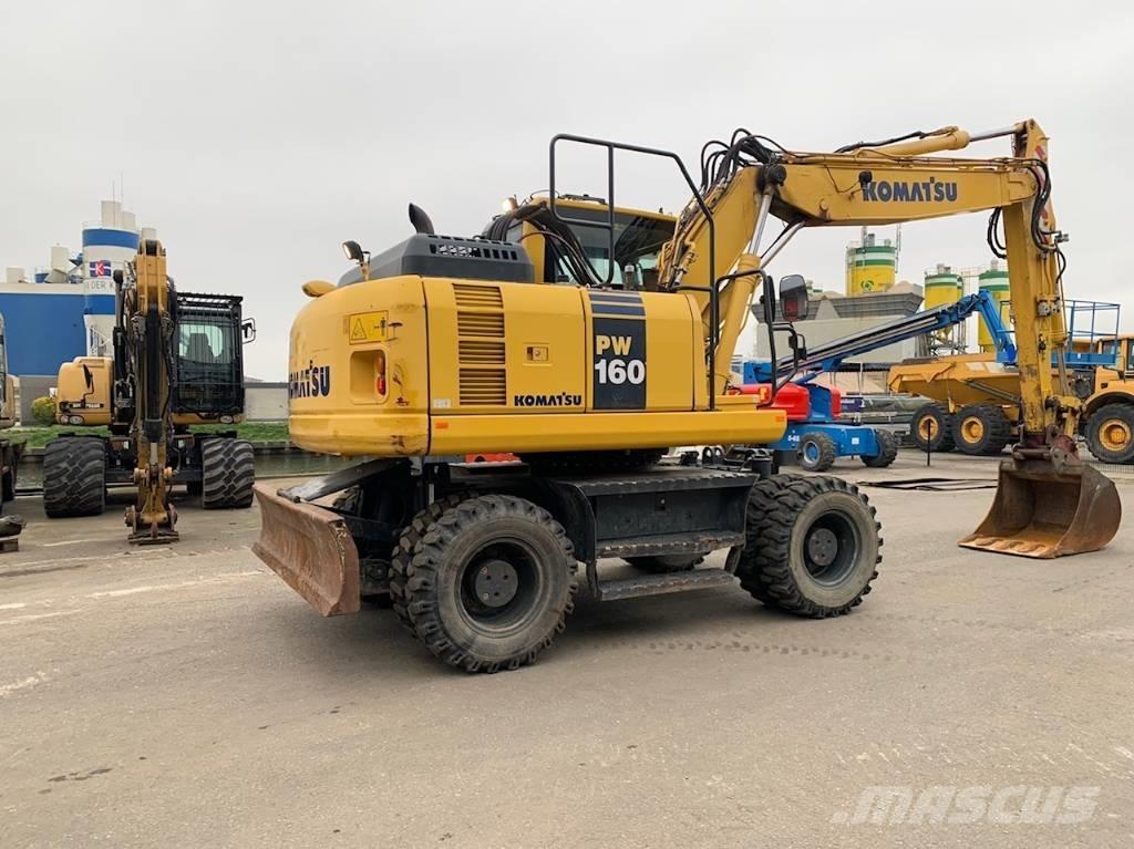 Komatsu PW160-8 Bagri na kolesih