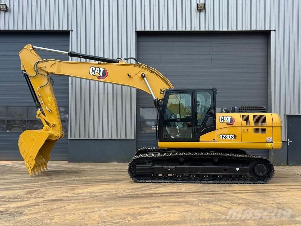 CAT 323D3 Bagri goseničarji