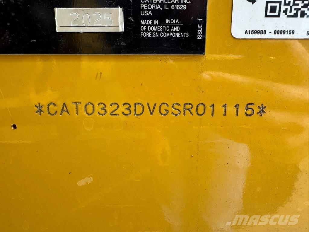 CAT 323D3 Bagri goseničarji