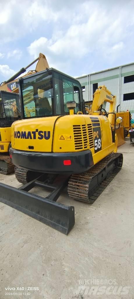 Komatsu PC 58 Mini bagri <7t