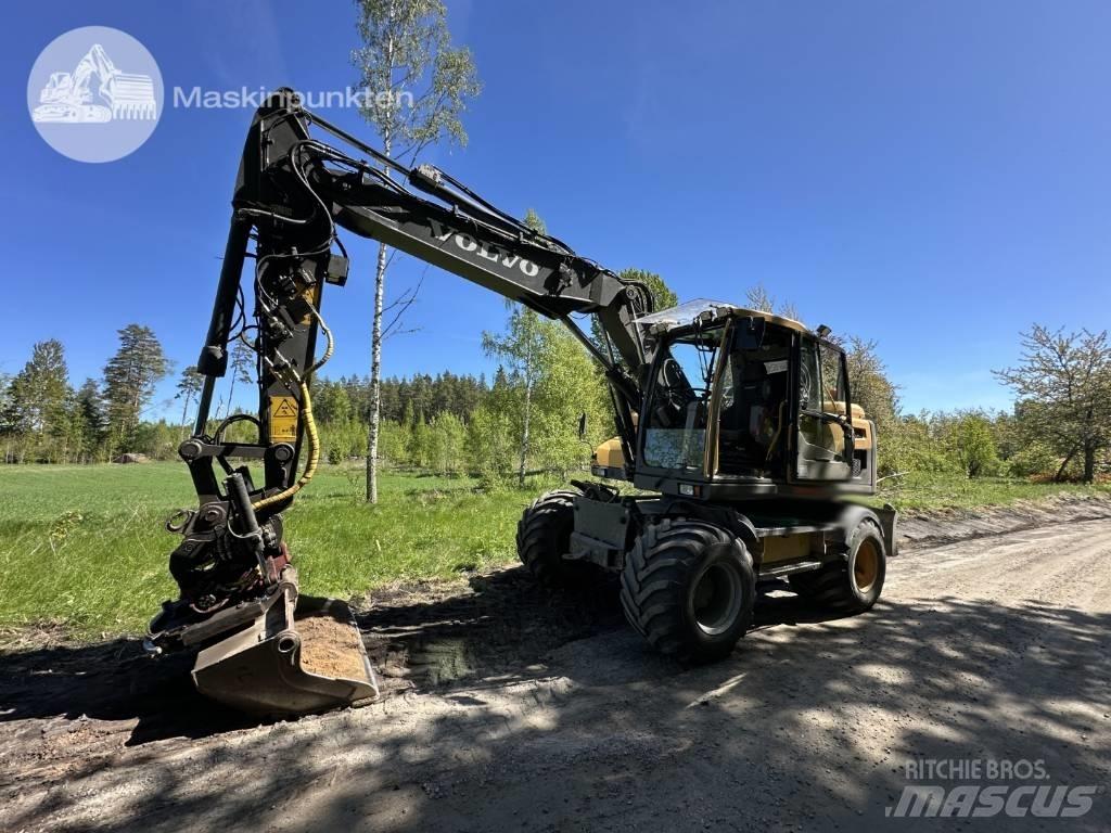 Volvo EW 140 D Bagri na kolesih