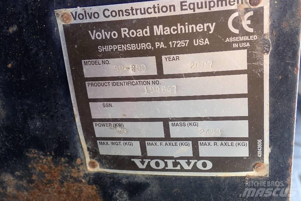 Volvo SD 25 D Enojni valjarji