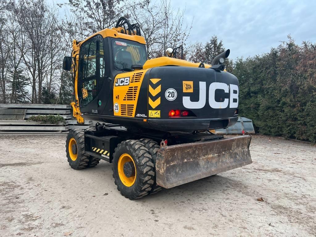 JCB JS 145 W+ TT4i Bagri na kolesih