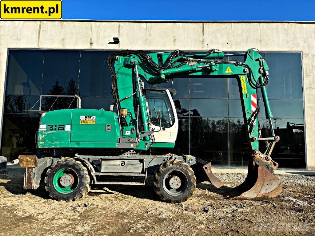 Liebherr A 316 Bagri na kolesih