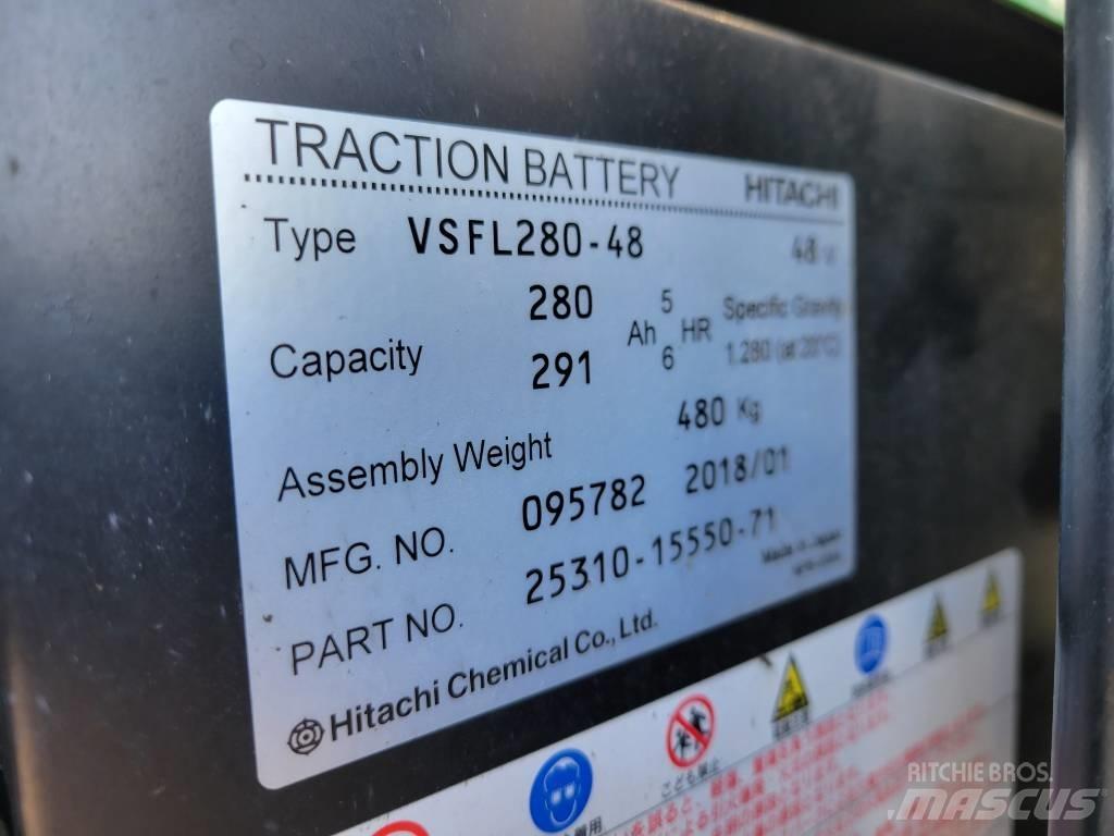 Toyota 8FBRS15 Električni viličarji