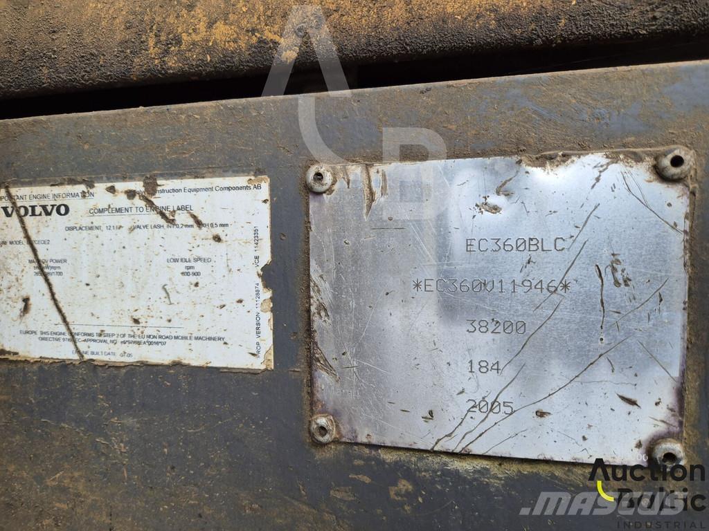Volvo EC 360 BLC Bagri goseničarji