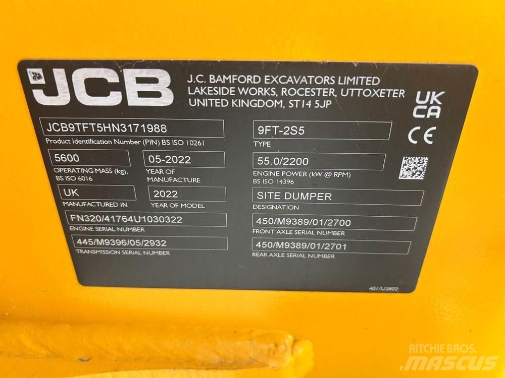 JCB 9TFT-2 Ne cestni demperji