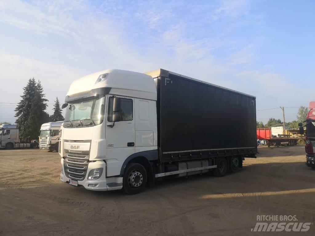 DAF XF 480 6x2 Jumbo Tovornjaki s ponjavo