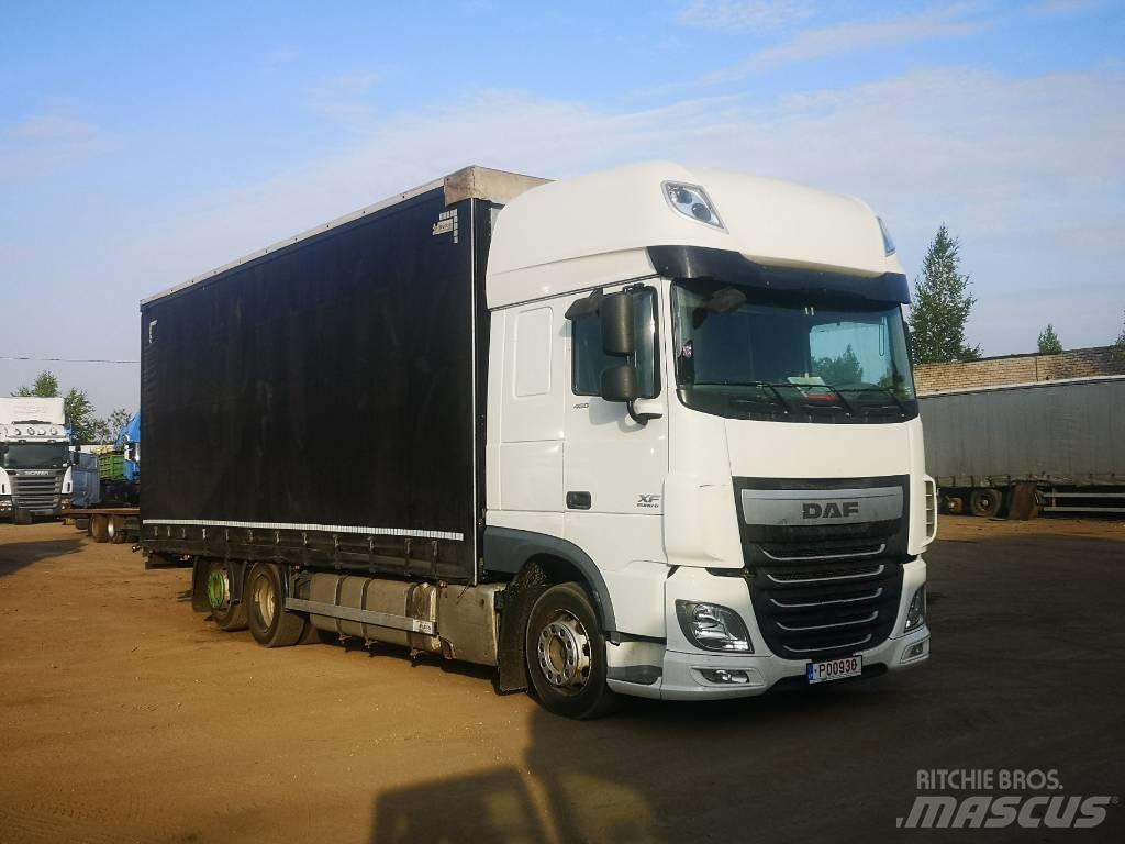 DAF XF 480 6x2 Jumbo Tovornjaki s ponjavo