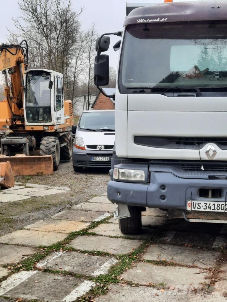 Liebherr A 316 Bagri na kolesih