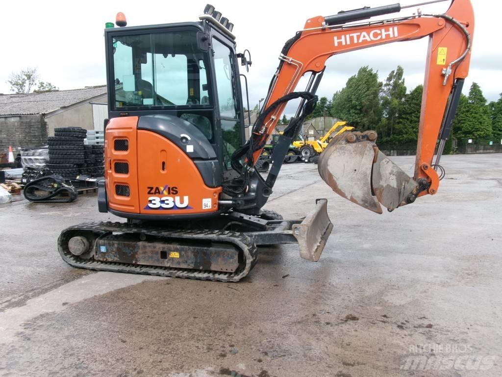 Hitachi Zaxis 33U-6 Mini bagri <7t