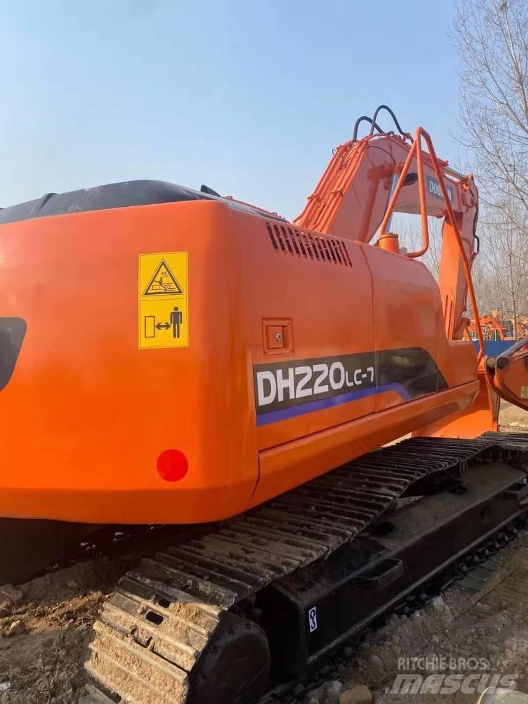 Doosan dh220lc-7 Bagri goseničarji