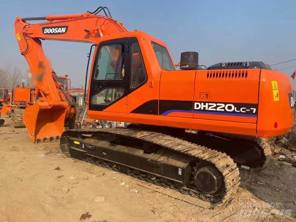 Doosan dh220lc-7 Bagri goseničarji