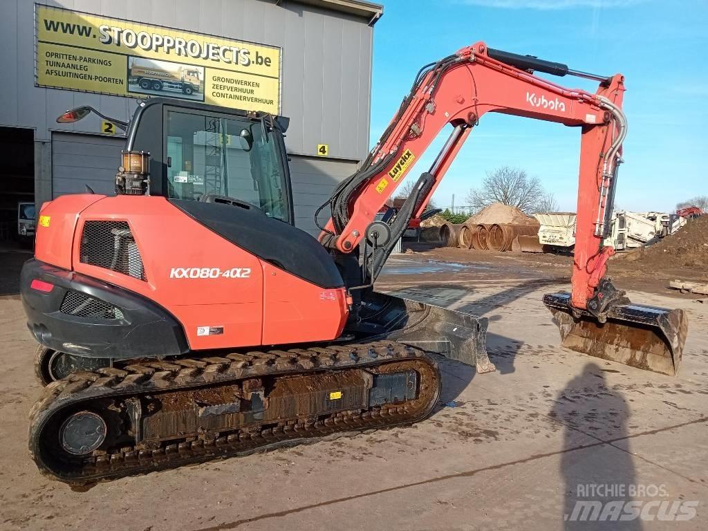 Kubota KX 080 Midi bagri 7t – 12t