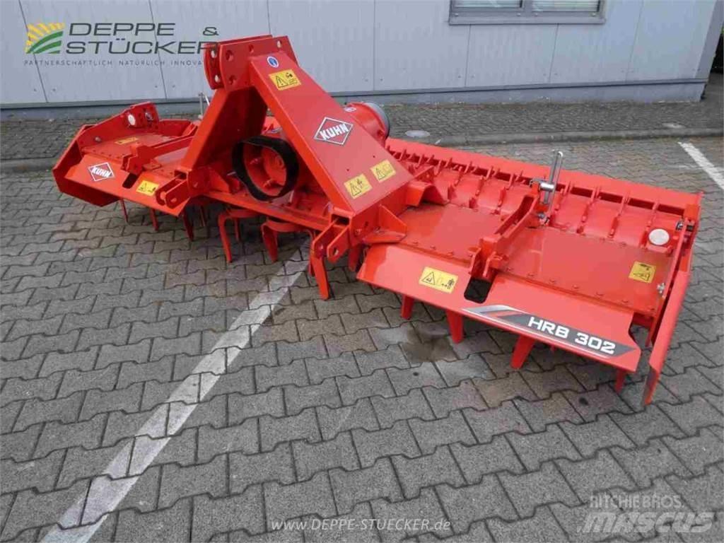 Kuhn HRB 302 D Rotacijske brane in multikultivatorji