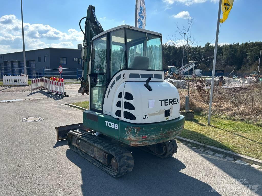 Terex TC 35 Mini bagri <7t