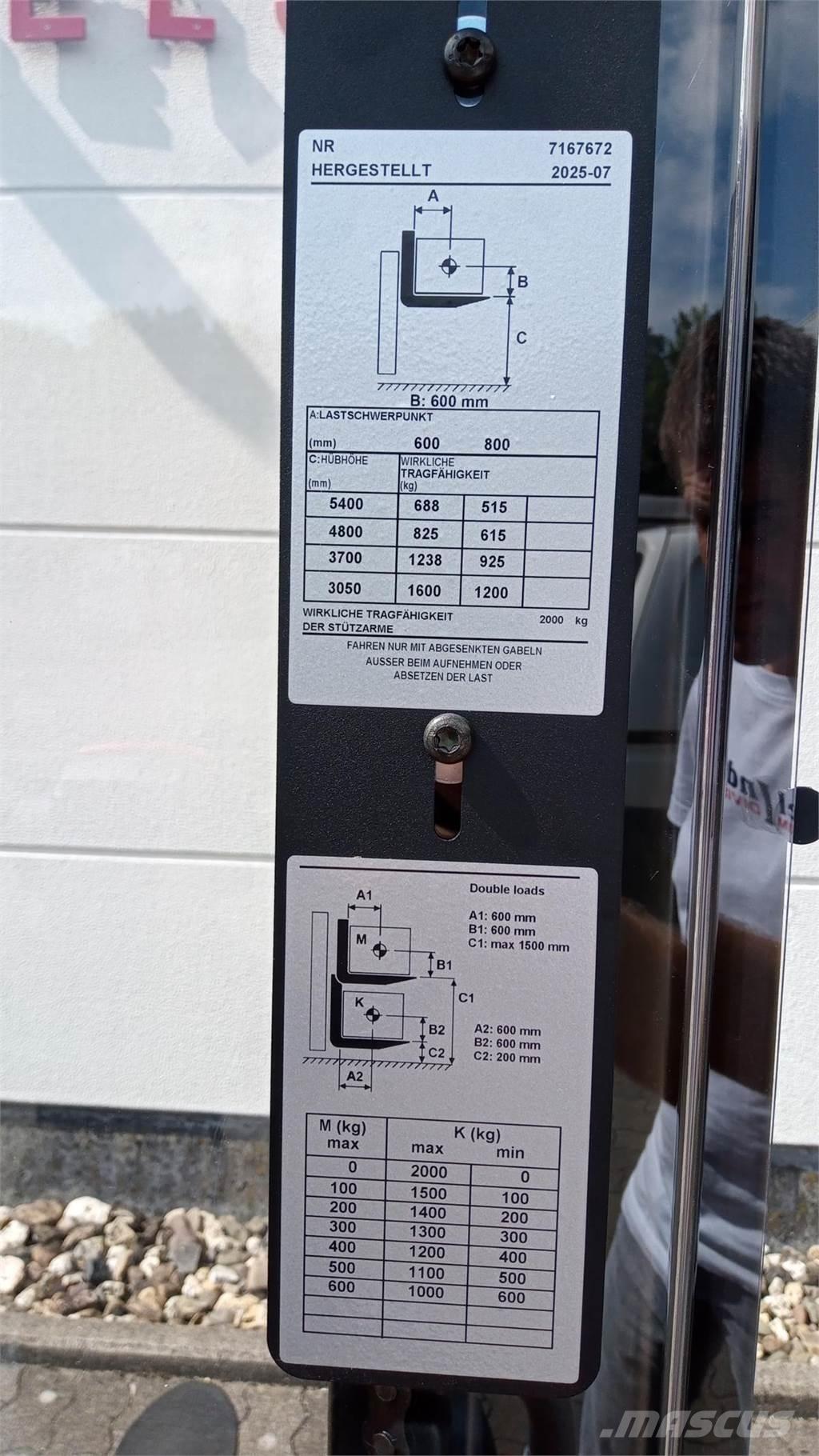Toyota SWE160L Ročni električni viličar