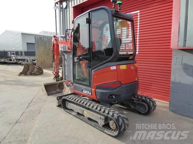 Kubota U 27-4 Mini bagri <7t