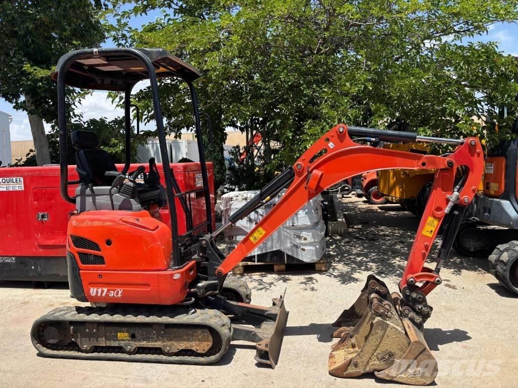 Kubota U 17-3 Mini bagri <7t