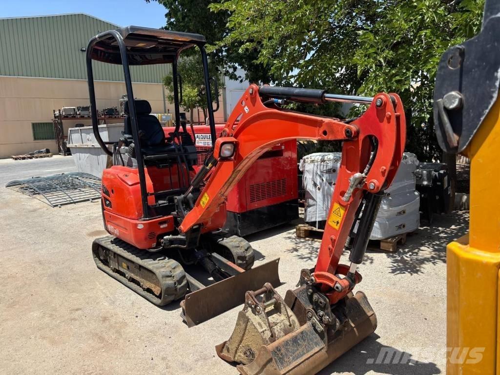 Kubota U 17-3 Mini bagri <7t