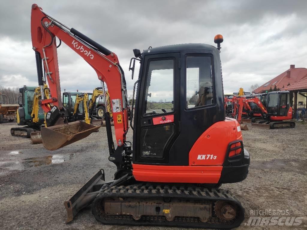 Kubota KX 71-3 Mini bagri <7t