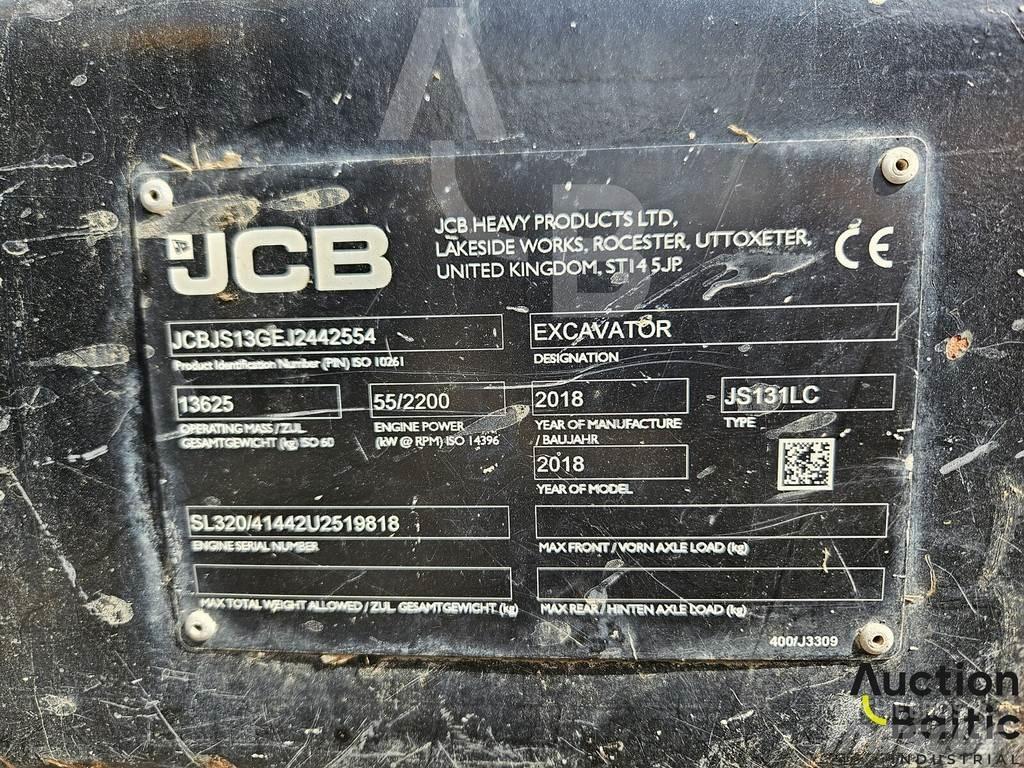 JCB JS 131LC Bagri goseničarji