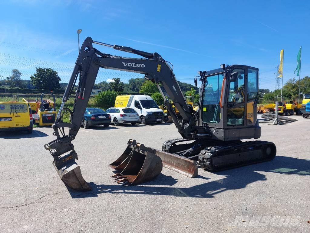 Volvo ECR 58 Bagri goseničarji