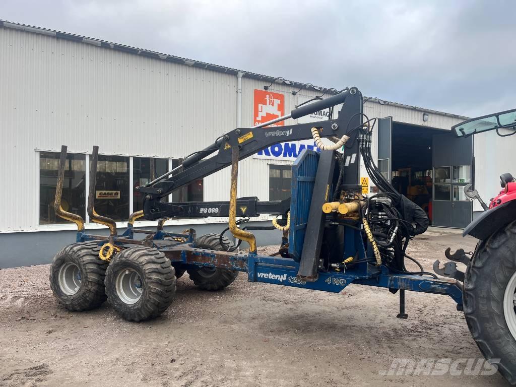 Vreten 1200 4wd Gozdarske prikolice