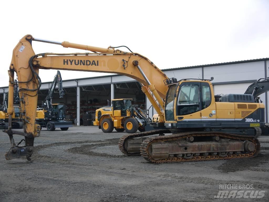 Hyundai R 380 LC-9 Bagri goseničarji