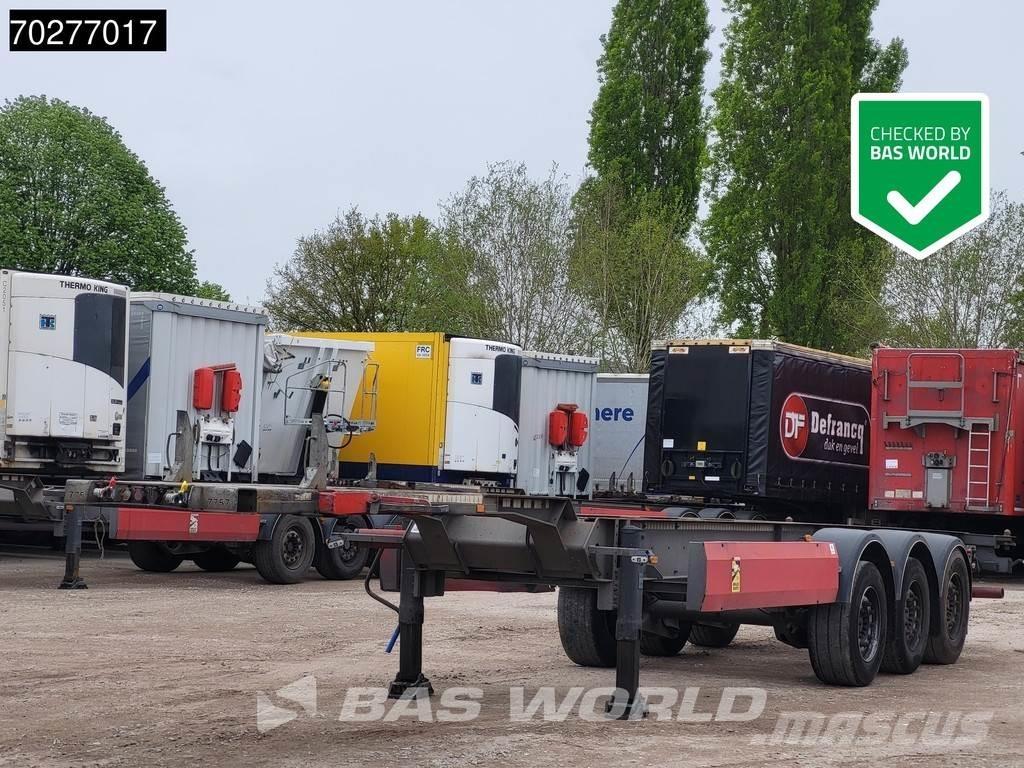 Van Hool 3 axles Kontejnerske polprikolice
