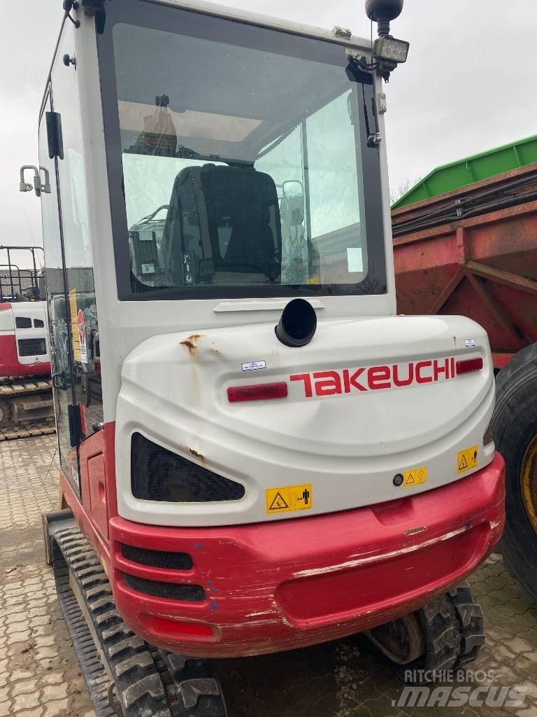 Takeuchi TB230 Mini bagri <7t