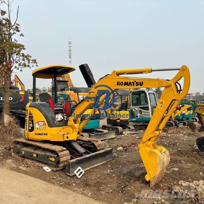 Komatsu PC35MR Mini bagri <7t