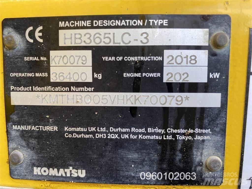 Komatsu HB365LC-3 Bagri goseničarji