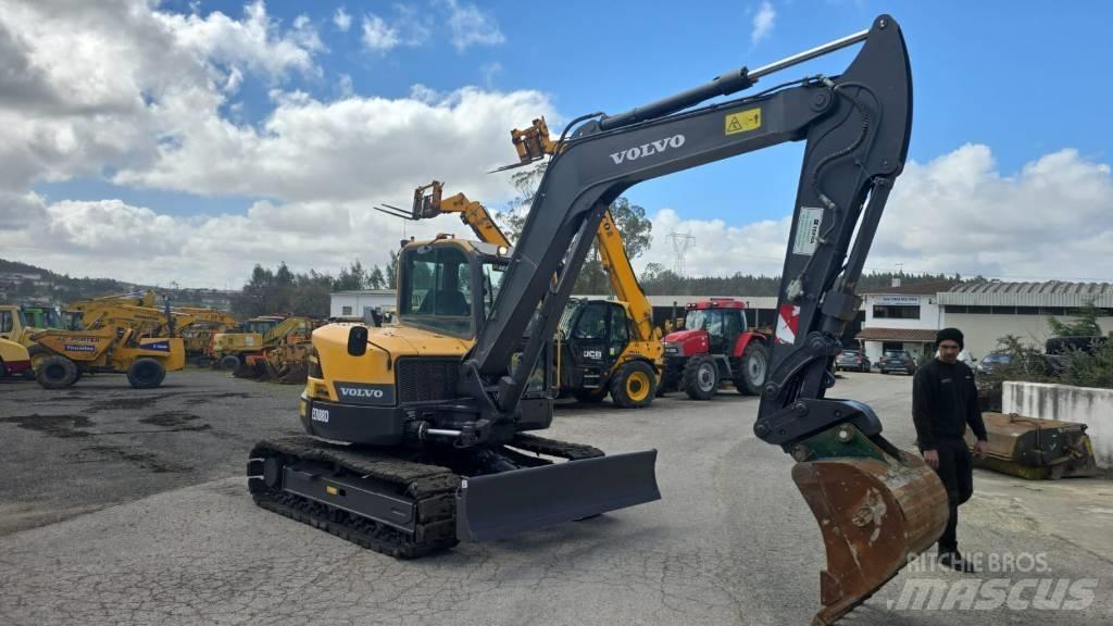 Volvo ECR 88 D Midi bagri 7t – 12t