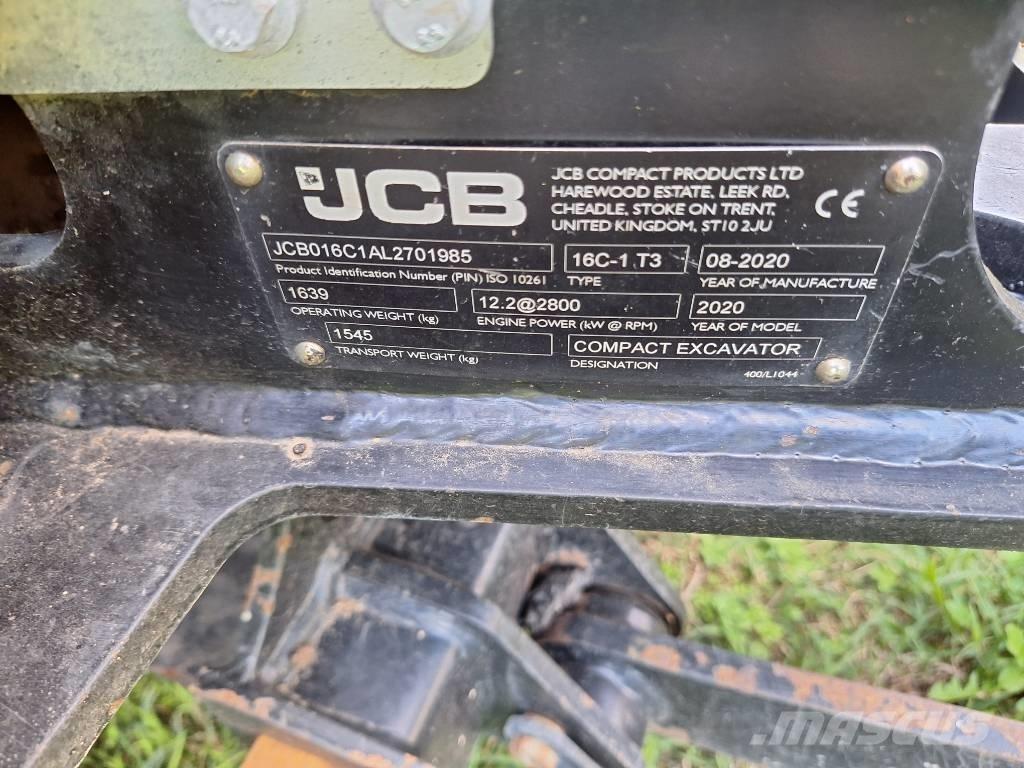 JCB 16 C-1 Mini bagri <7t