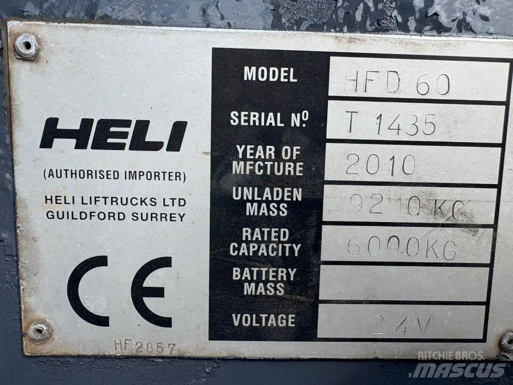Heli HFD60 Dizelski viličarji