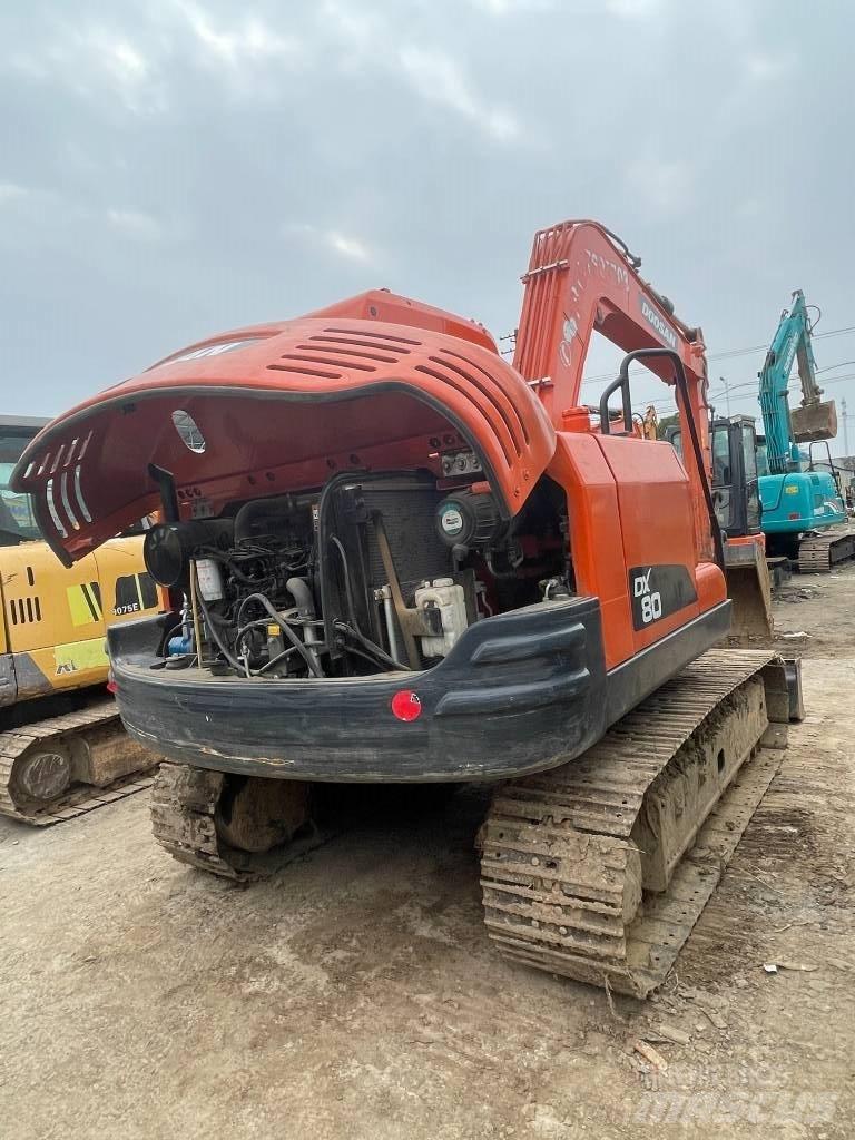 Doosan DX80 Mini bagri <7t