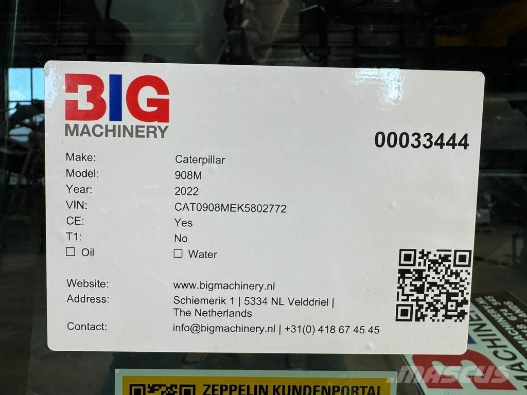 CAT 908M Kolesni nakladalci