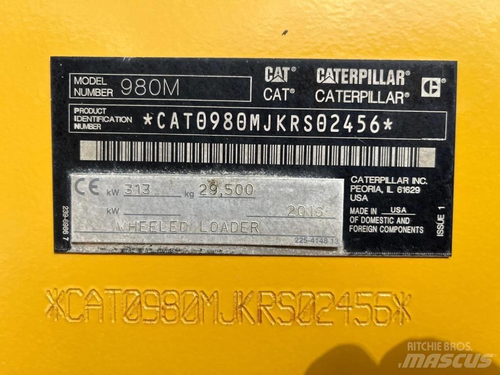 CAT 980M Kolesni nakladalci