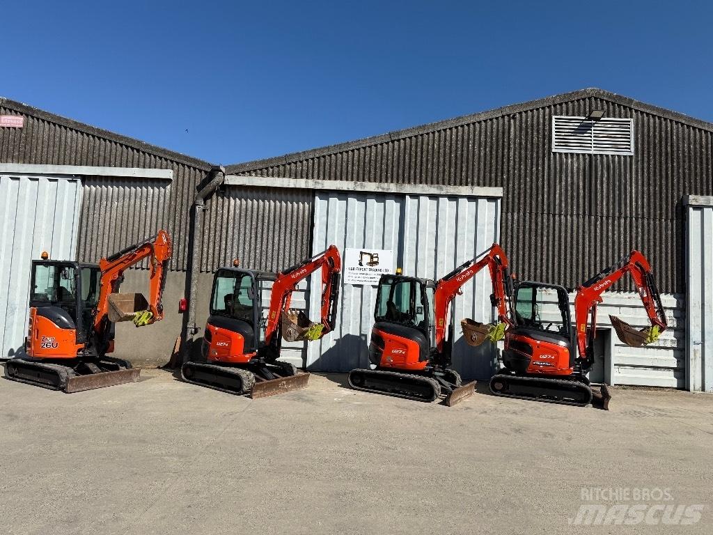 Kubota U 27 Mini bagri <7t