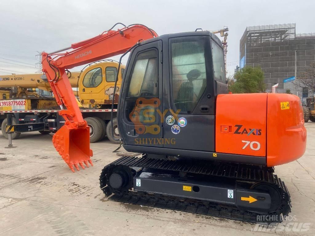 Hitachi ZX 70 Mini bagri <7t