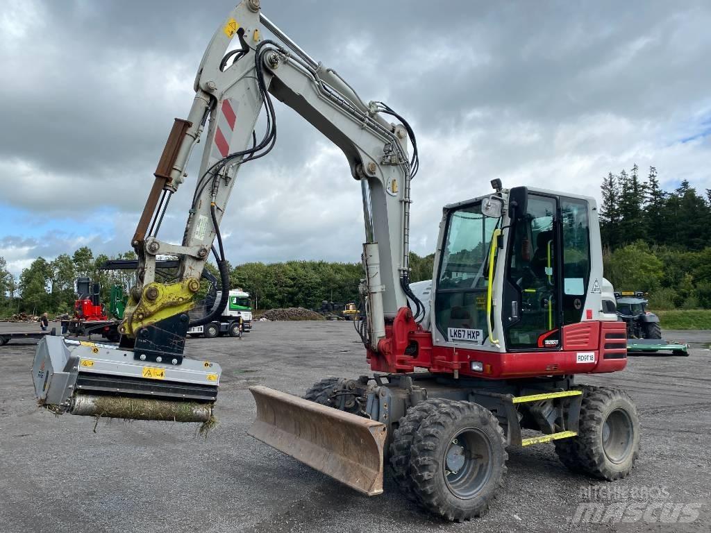 Takeuchi TB 295 W Bagri na kolesih