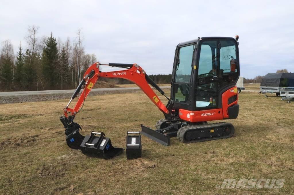 Kubota KX016-4 Mini bagri <7t